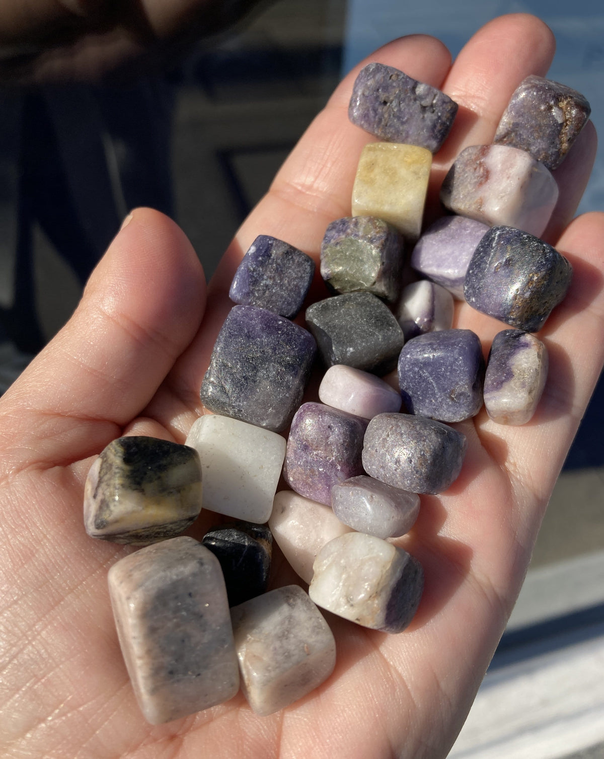 Natural Sugilite Dainty Crystals