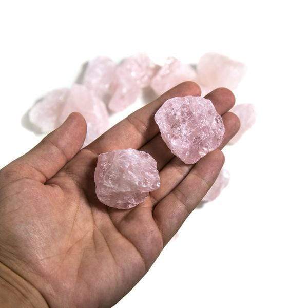Rough, Raw Natural Crystals Variety and Beautiful Stones Dainty Crystals rose quartz