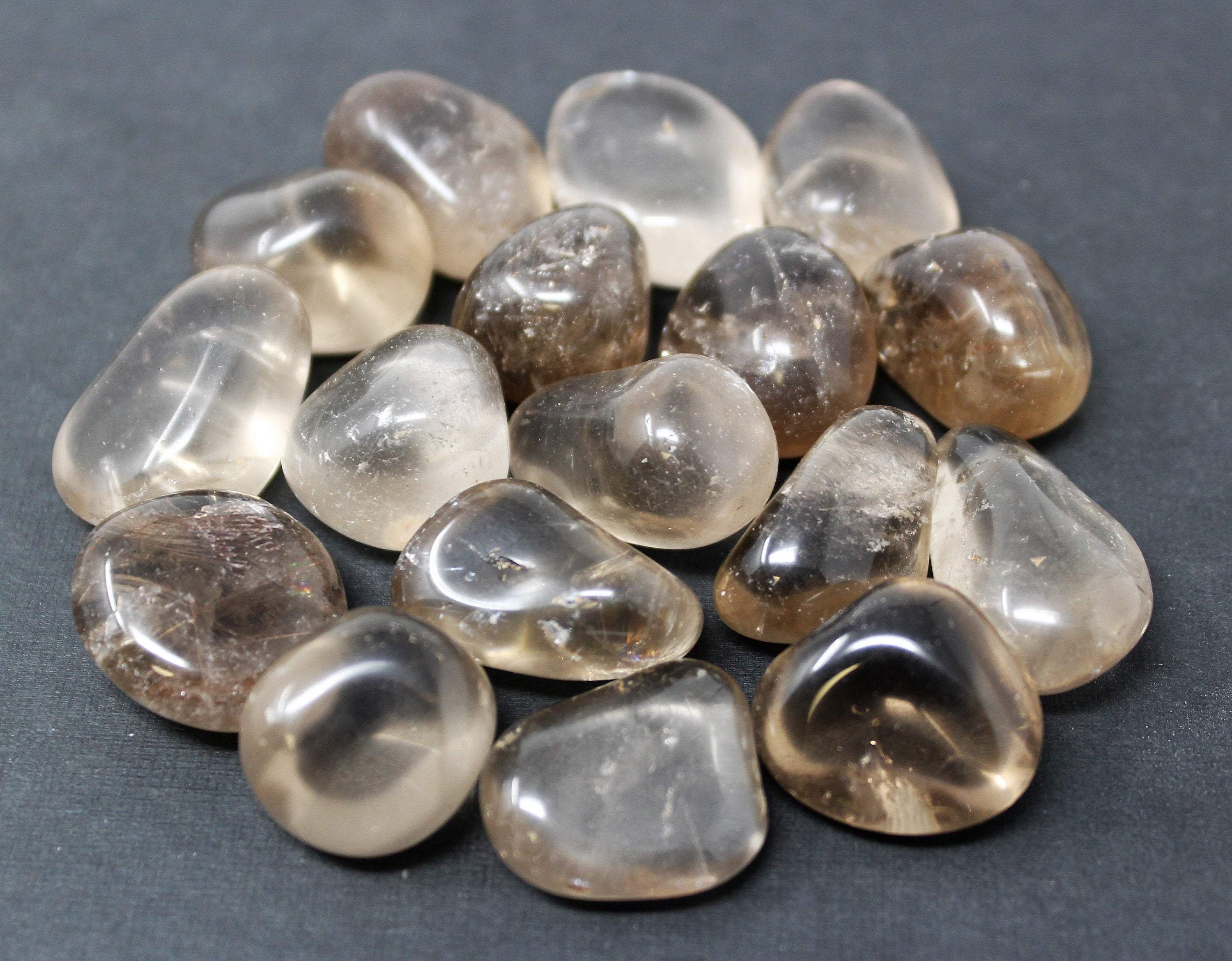 Variety Tumbled Stone Crystals Dainty Crystals Smoky Quartz MaeMae Jewelry Tumbled Healing Stones and Energetic Crystals for Your Projects!