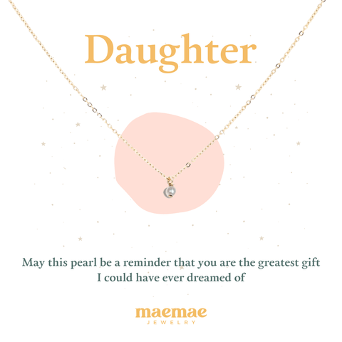 Daughter Necklace Dainty
