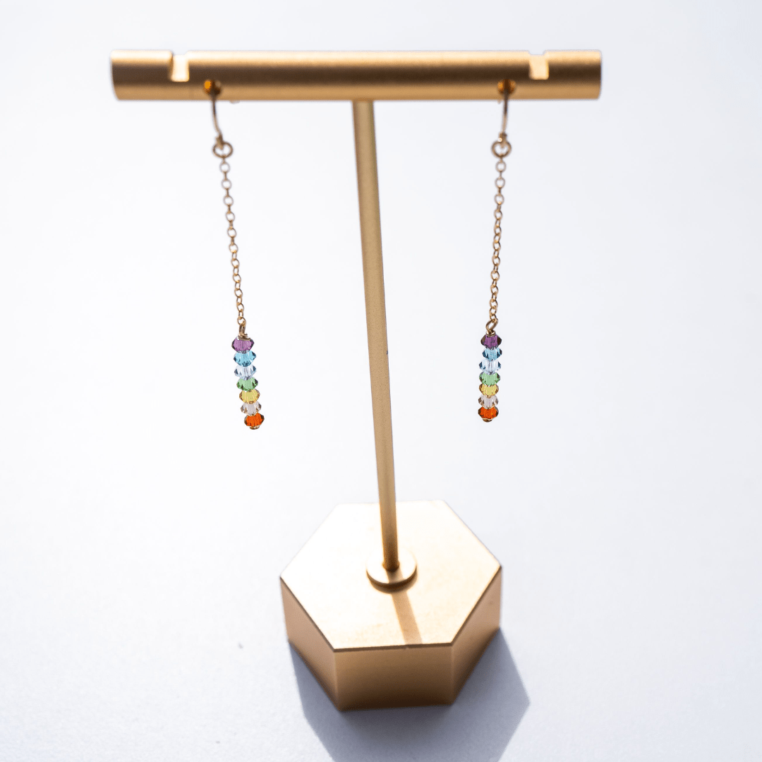 Chakra Earrings Dainty Earrings