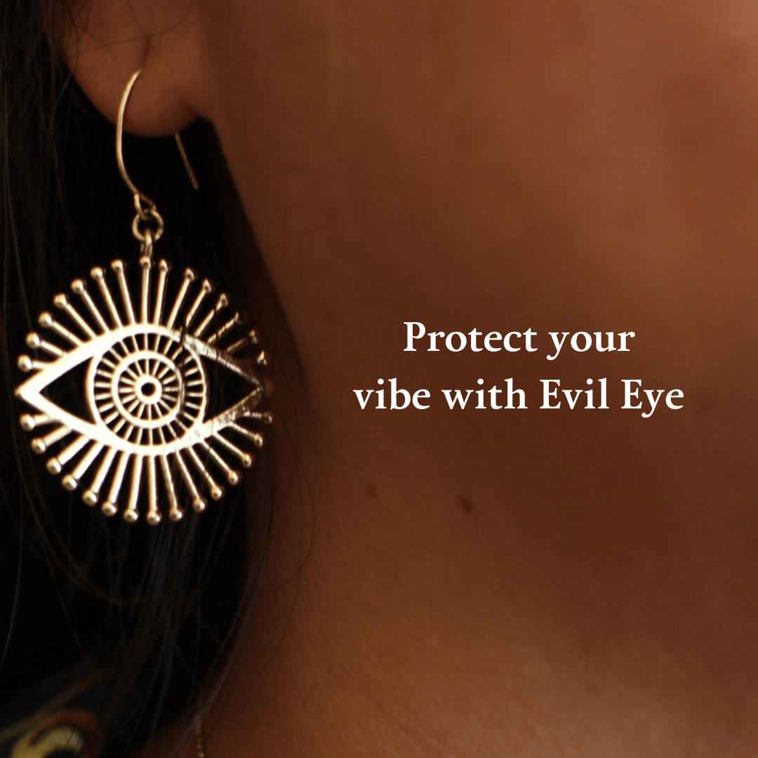 Evil Eye Hook Earrings (Exclusive) Dainty Earrings