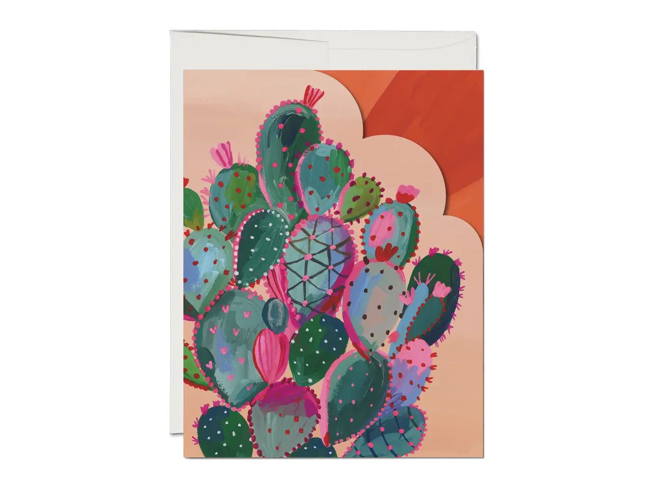 Cactus Sunset Thank You Card (POS) Dainty Greeting Cards