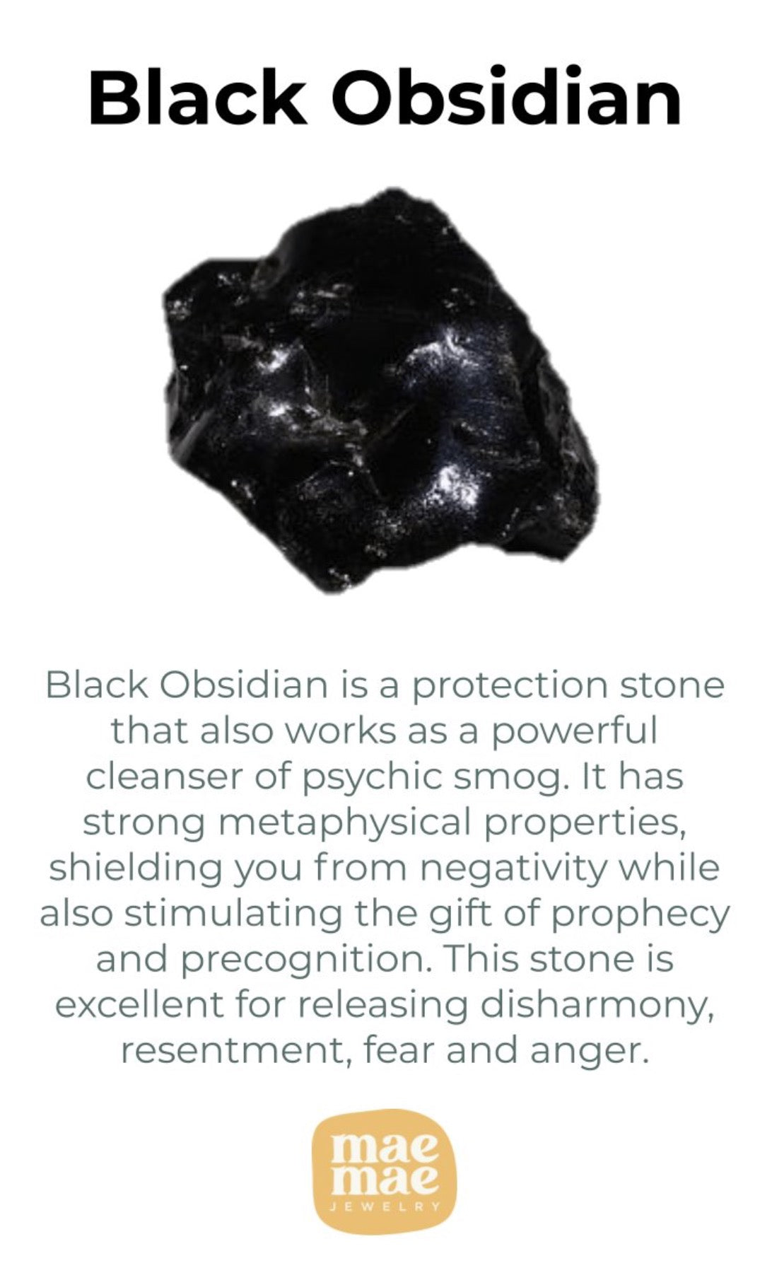 Black Obsidian Face Roller Dainty Health + Wellness