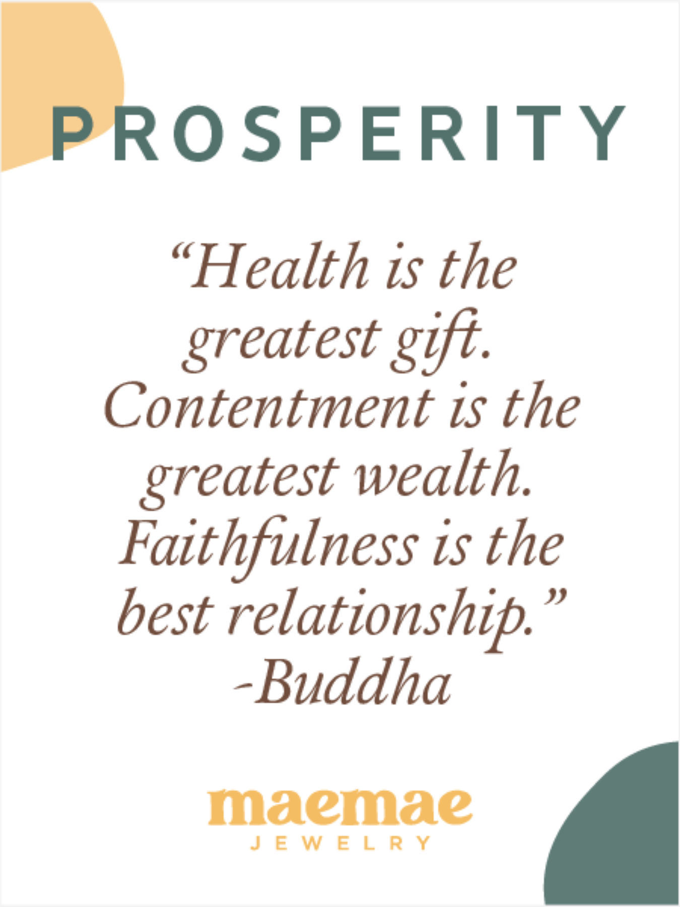 Prosperity Baby Buddha Dainty Home Decor MaeMae Jewelry | Prosperity Baby Buddha Figurine | Collectibles