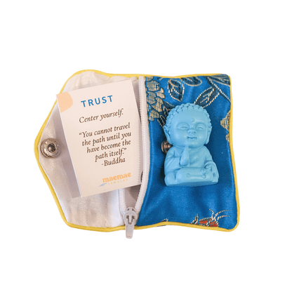 Trust Baby Buddha Dainty Home Decor MaeMae Jewelry | Trust Baby Buddha Figurine | Collectibles