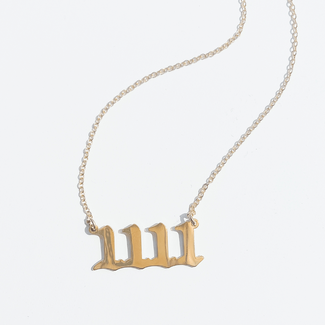 Angel Number 11:11 Bar Necklace – The Spiritual Planet