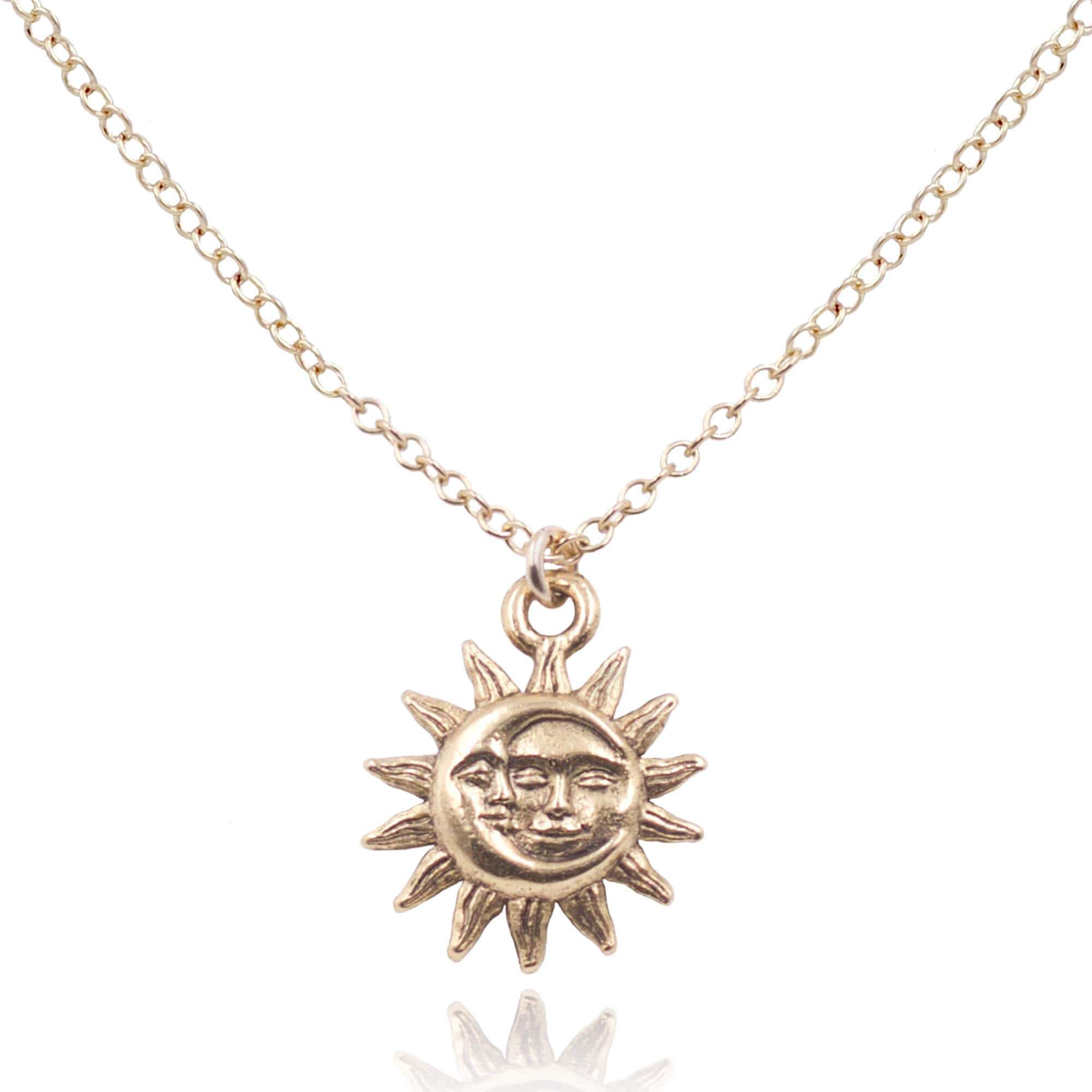 Celestial Sun & Moon necklace – PINCH