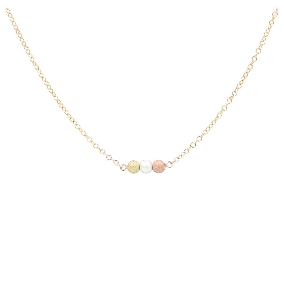 Just Breathe Necklace Necklace MaeMae Jewelry 14k Gold Filled Chain 16" - 18" Standard 