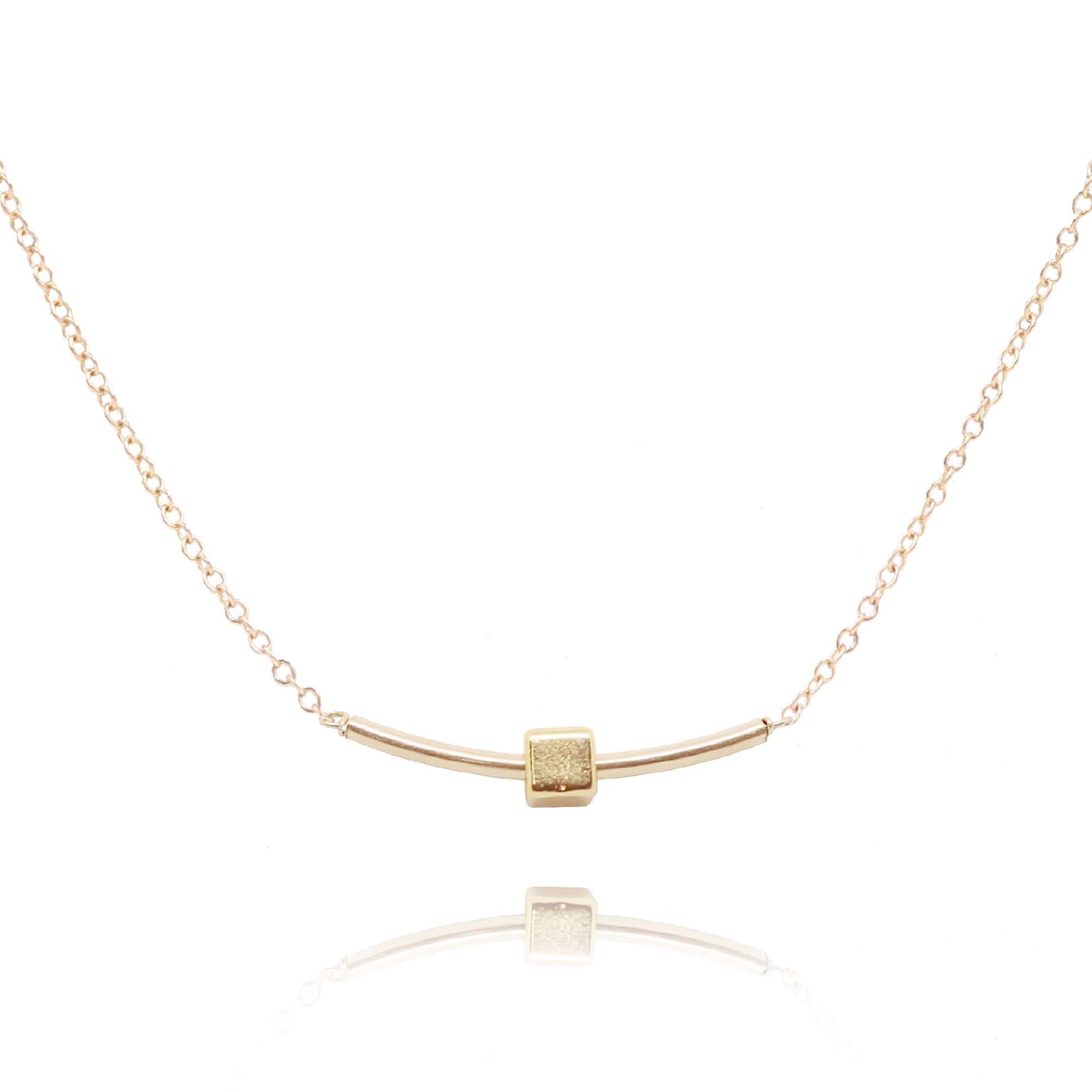 Unplug & Reset Necklace Dainty Necklace 14K Gold Filled