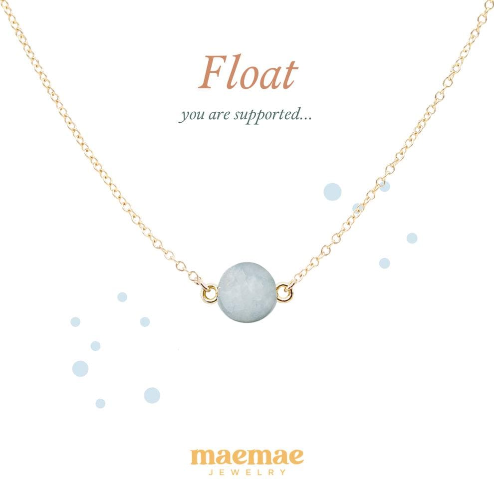 MaeMae Jewelry Aquamarine Necklace for Hope