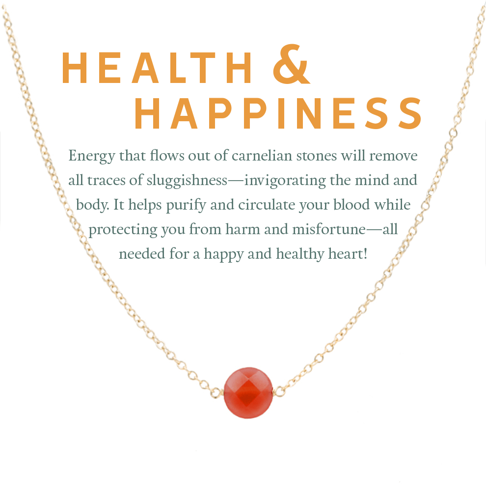 Health & Happiness Necklace Dainty Necklace MaeMae Jewelry | Health & Happiness Necklace