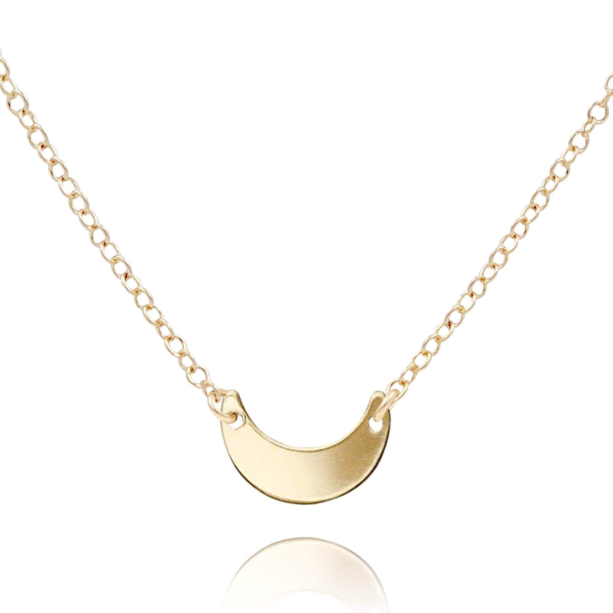 Crescent moon 2025 necklace canada