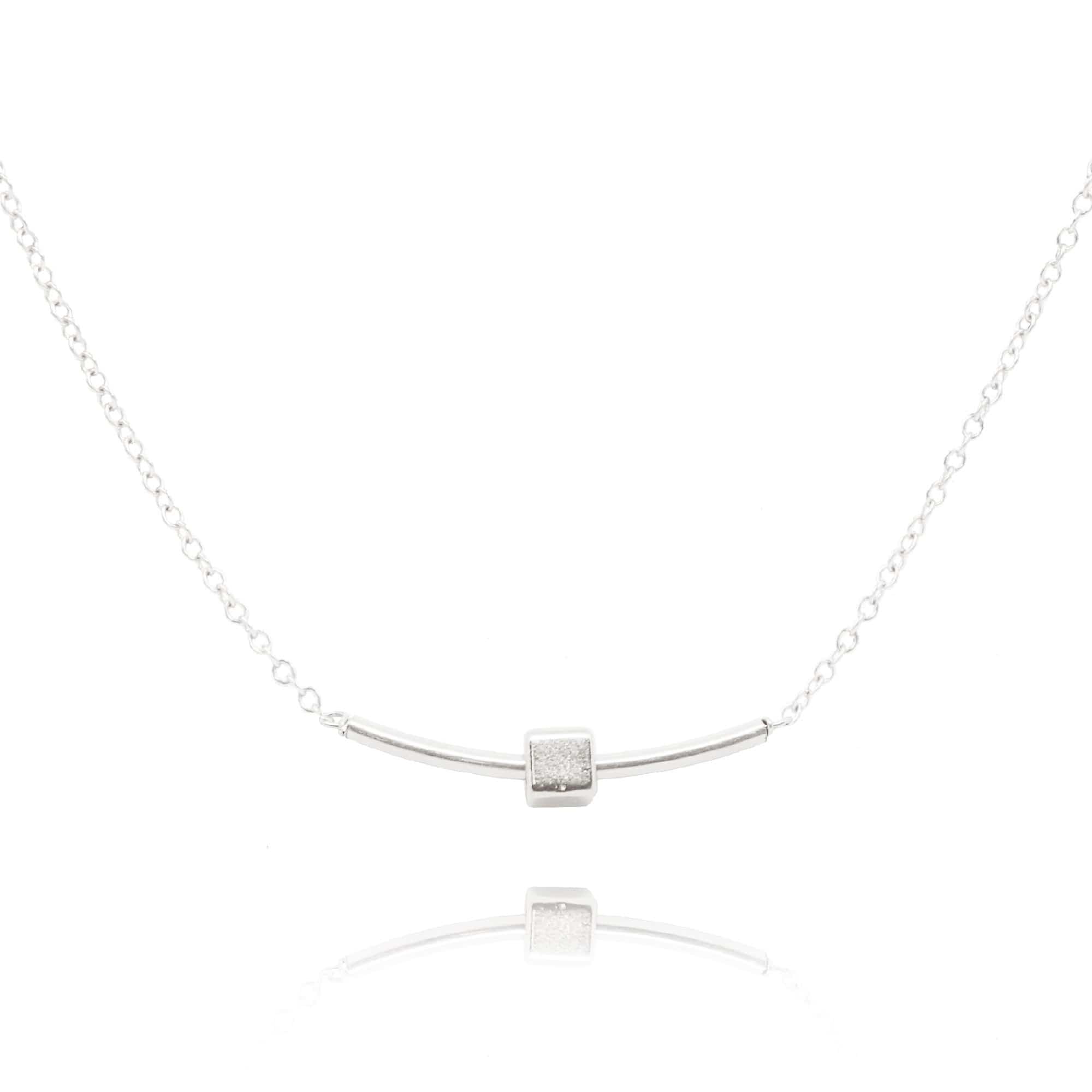 Unplug & Reset Necklace Dainty Necklace Sterling Silver