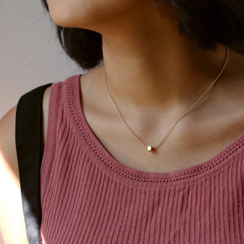 Think Outside the Box Necklace Dainty Necklace MaeMae Jewelry | Think Outside the Box Necklace | Carded Jewelry