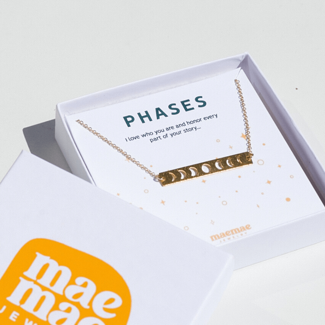 Phases Necklace Dainty