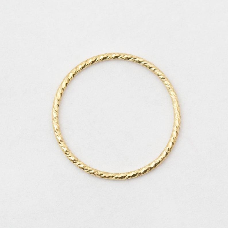 Sparkle Stacking Ring Dainty Ring 5