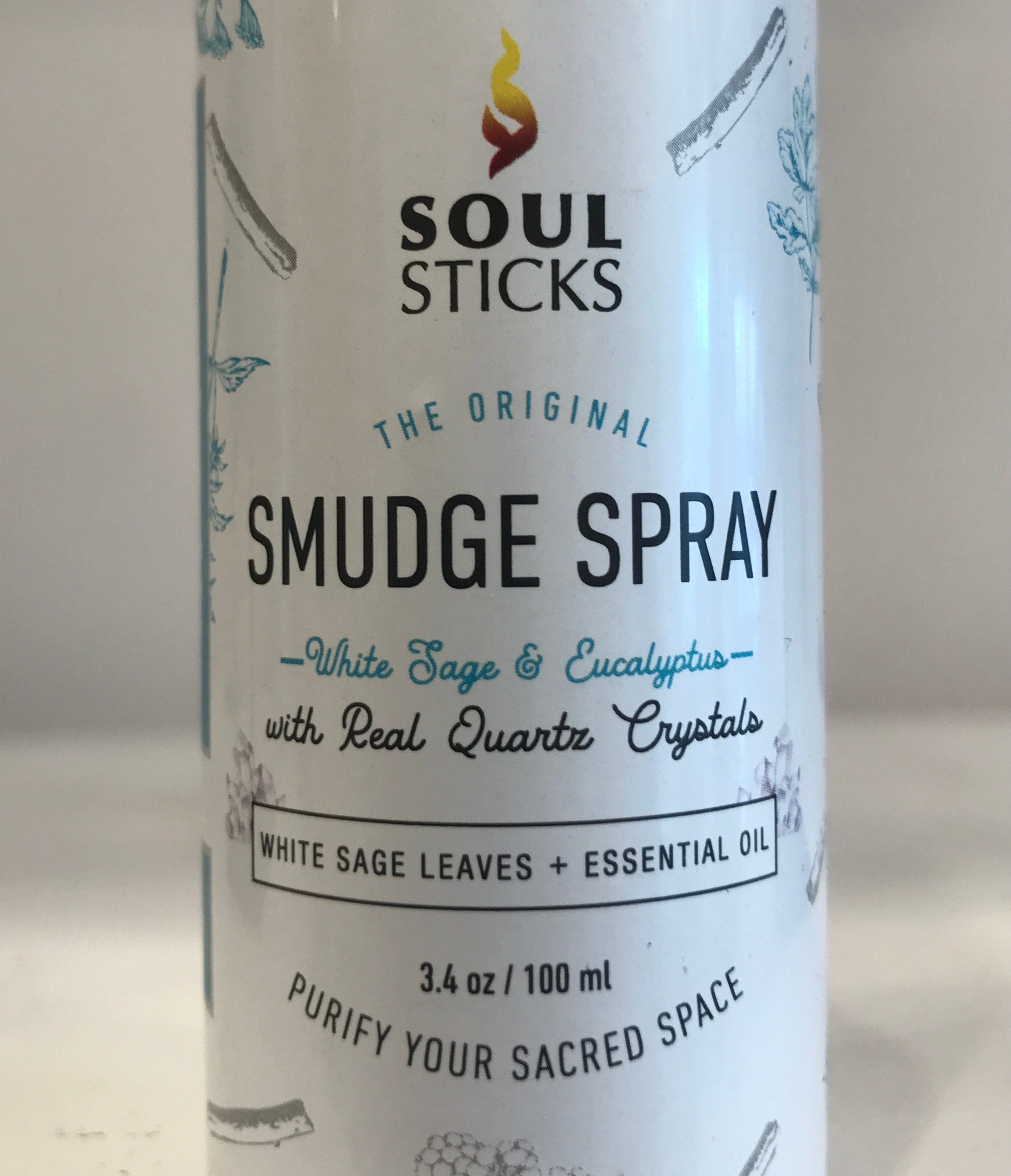 Soul Sticks Smudge Sprays (POS) Dainty White Sage Eucalyptus Smudge Spray