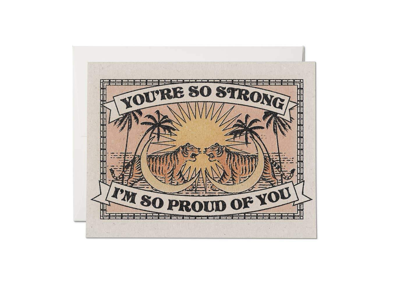 You're So Strong Dainty Greeting Cards